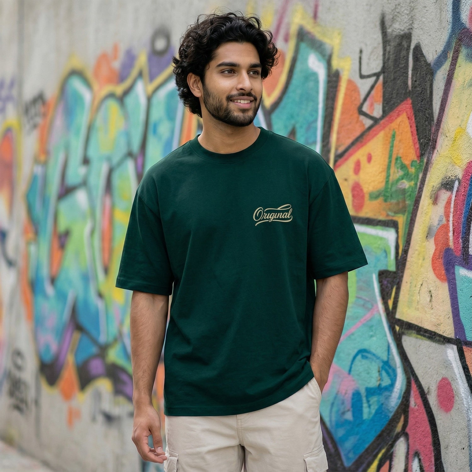 Original Printed Tee | Men's Oversize Fit Tshirt