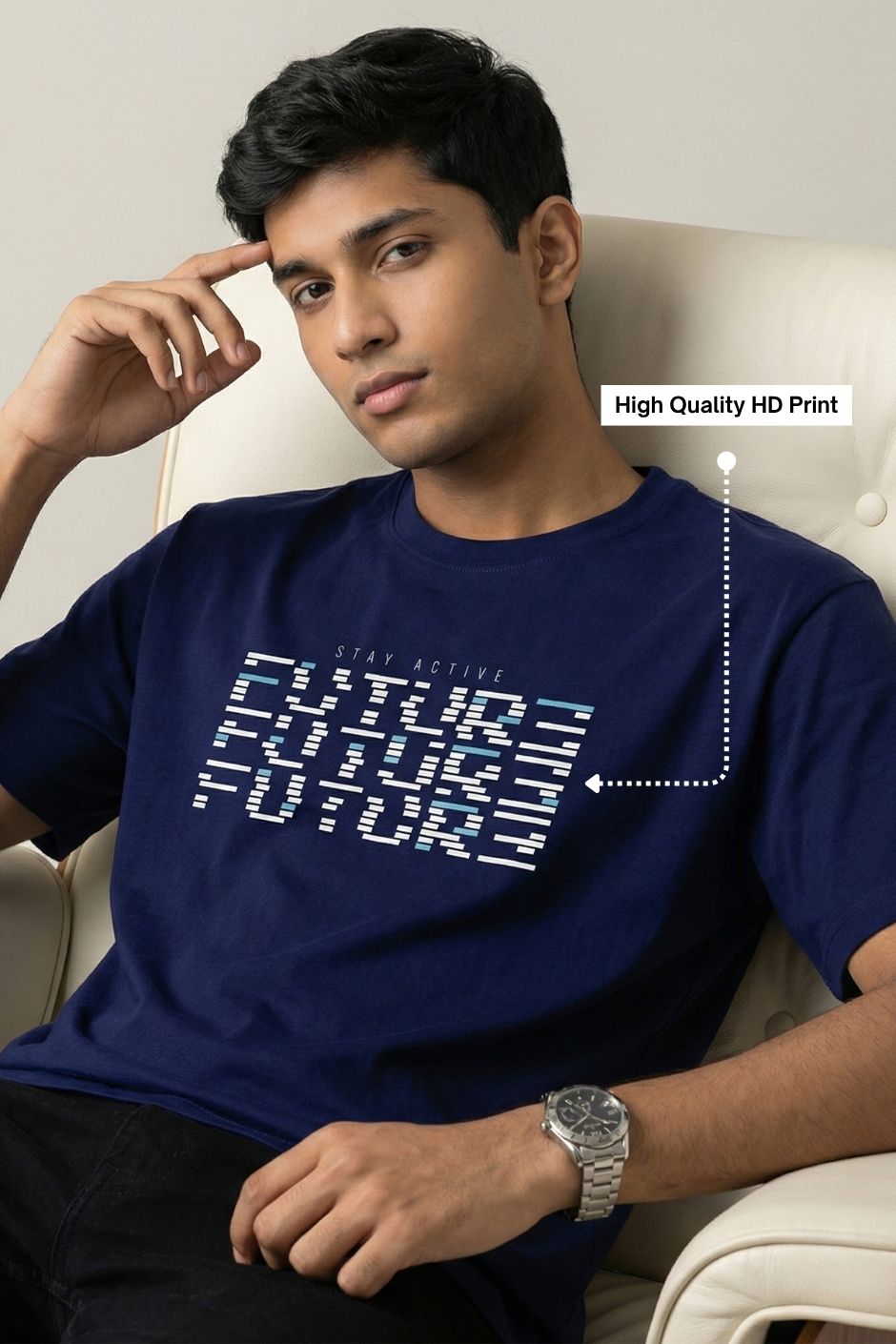 Future Printed Tee | Men’s Regular Fit T-Shirt