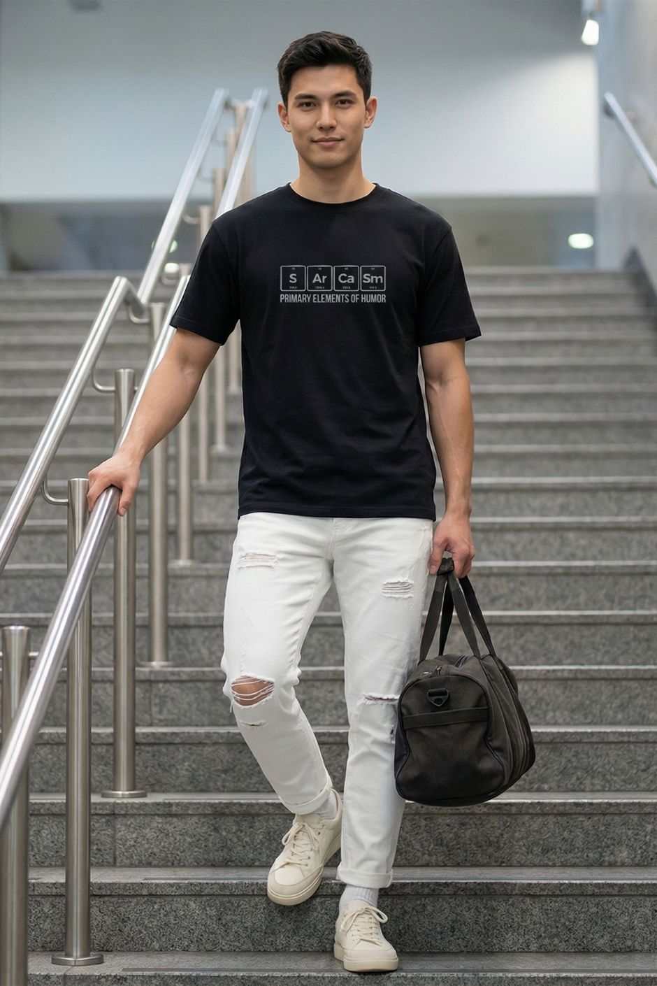 Sarcasm Printed Tee | Men’s Regular Fit T-Shirt