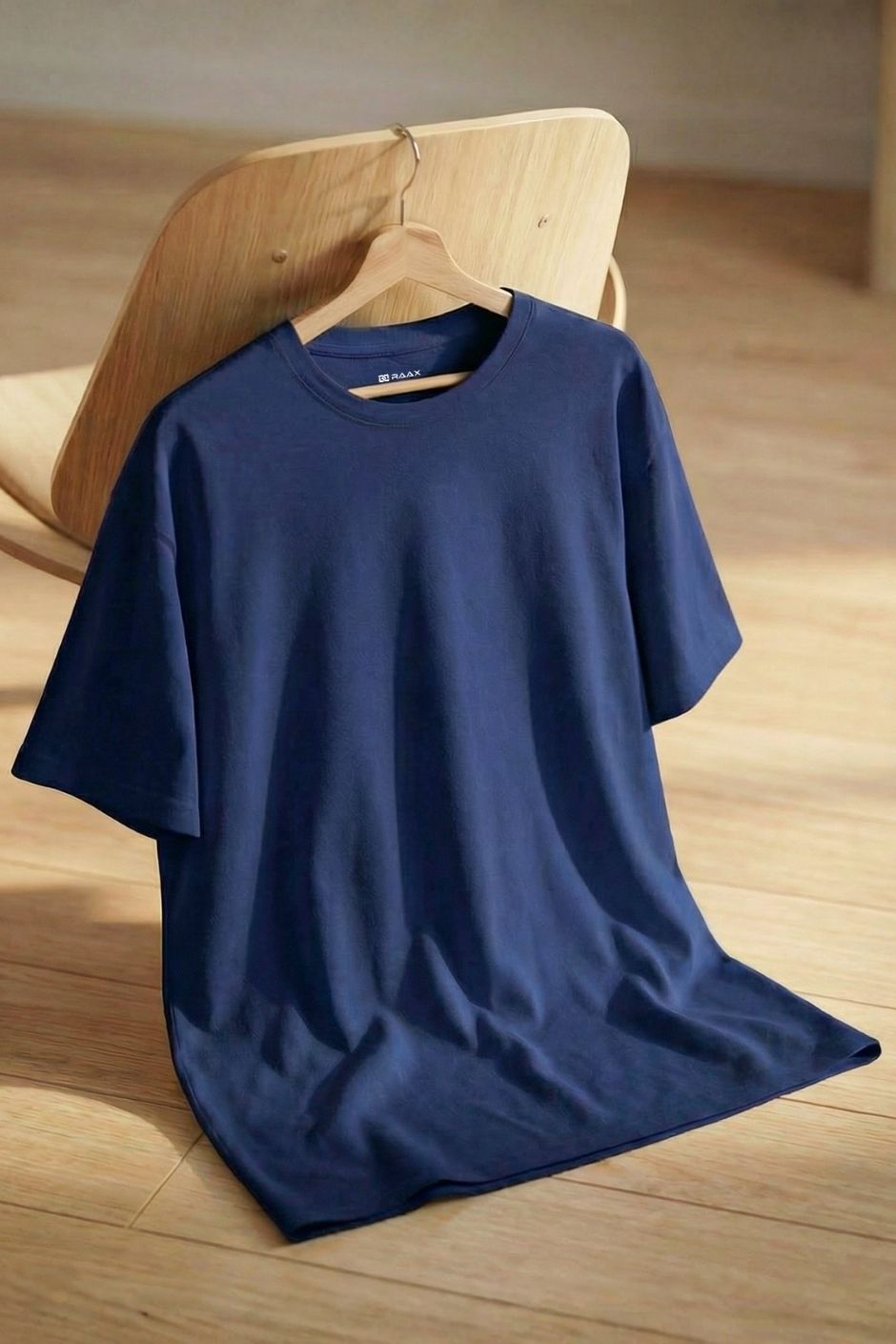 Women’s Oversize Essential Crew Tee – Royal Blue