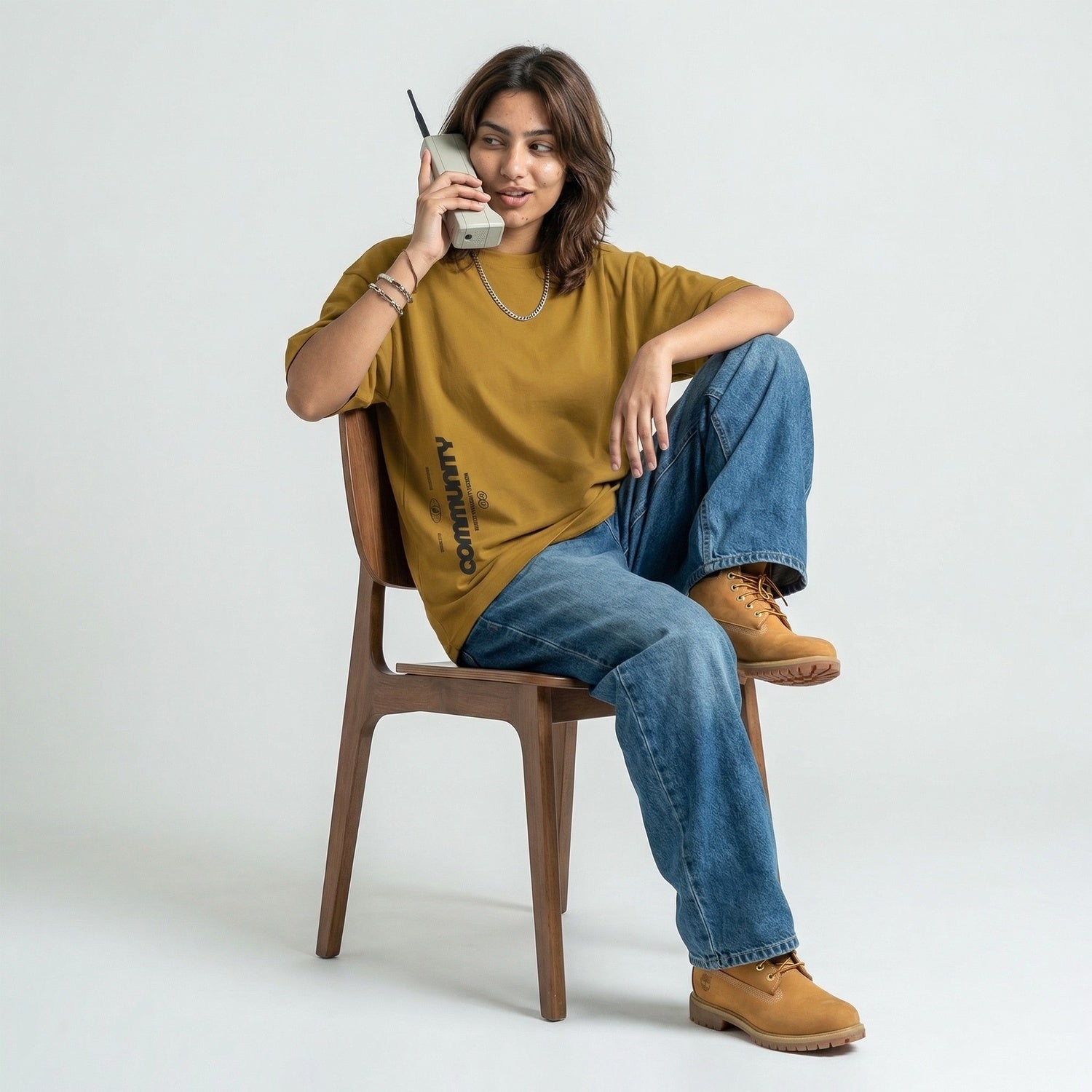 Community Printed Tee | Women’s Oversize T-Shirt