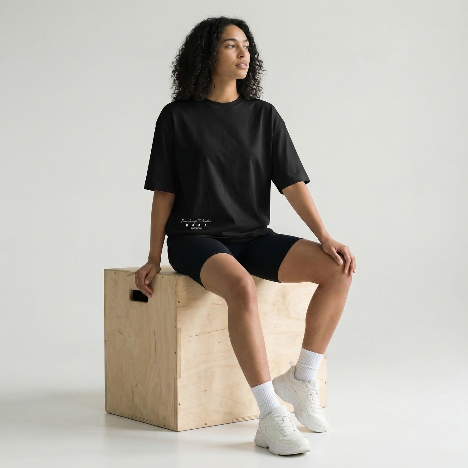 RAAX Creative Studio Printed Tee | Women’s Oversize T-Shirt