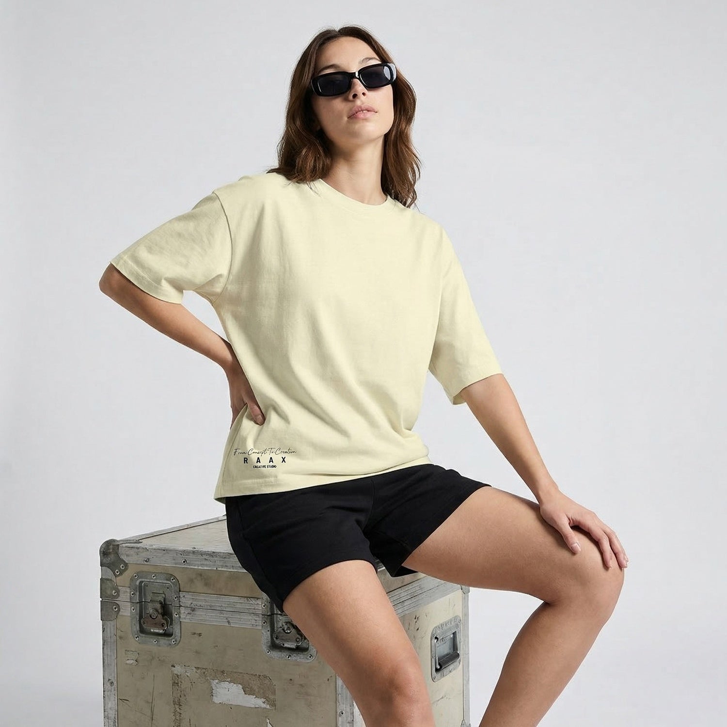 RAAX Creative Studio Printed Tee | Women’s Oversize T-Shirt