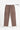 Chocolate cargo jogger with an oversized fit on a white background