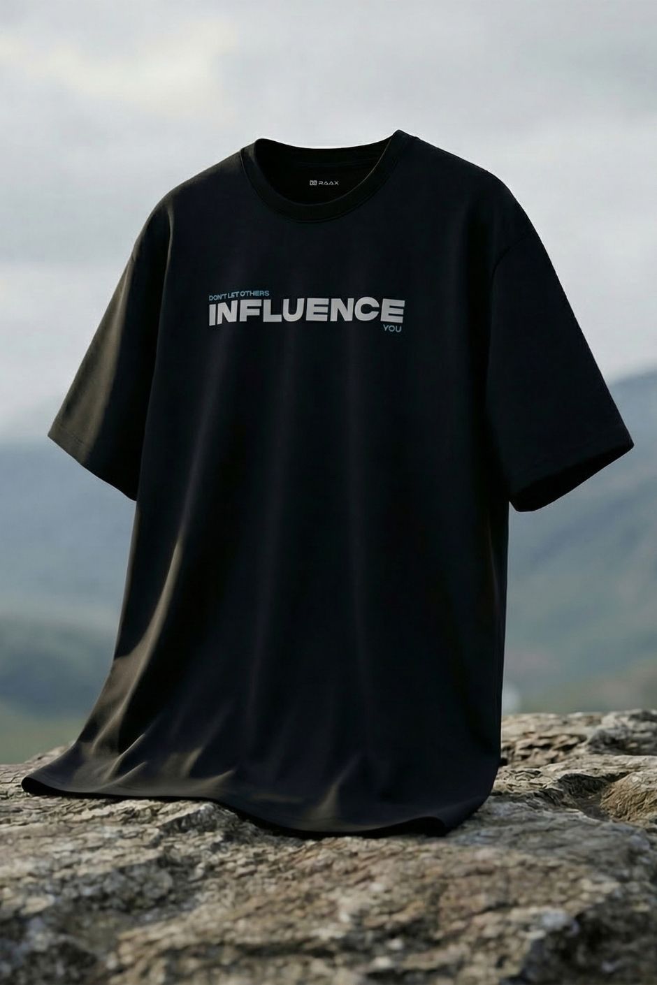 Influence Printed Tee | Men’s Oversize Fit T-Shirt
