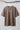 Chocolate t-shirt with 'panoramic' text on a hanger against a gray background