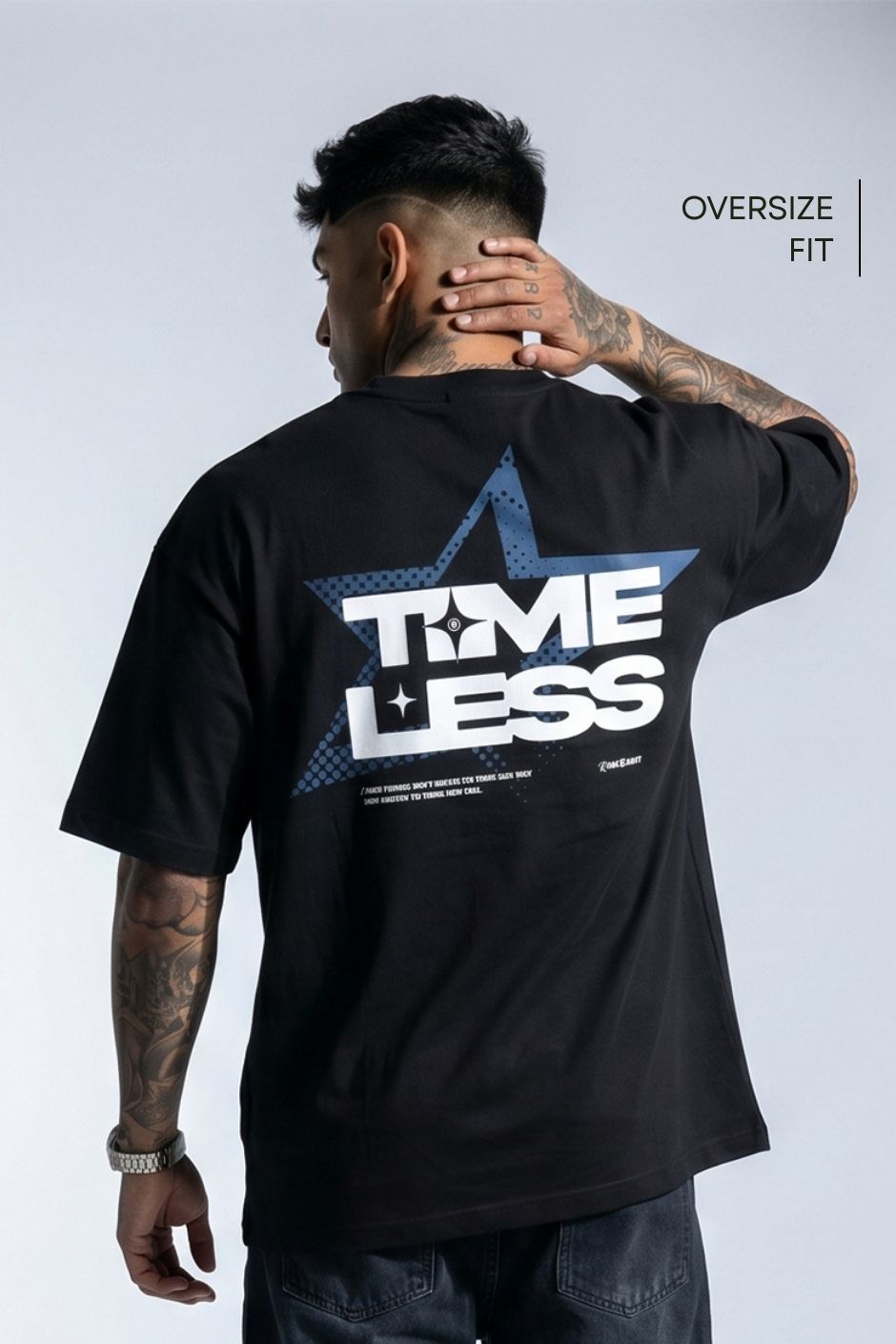 Timeless Printed Tee | Men’s Oversize Fit T-Shirt