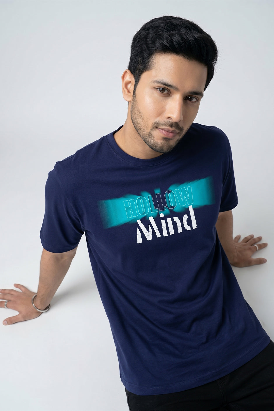 Hollow Mind Printed Tee | Men's Regular Fit T-Shirt