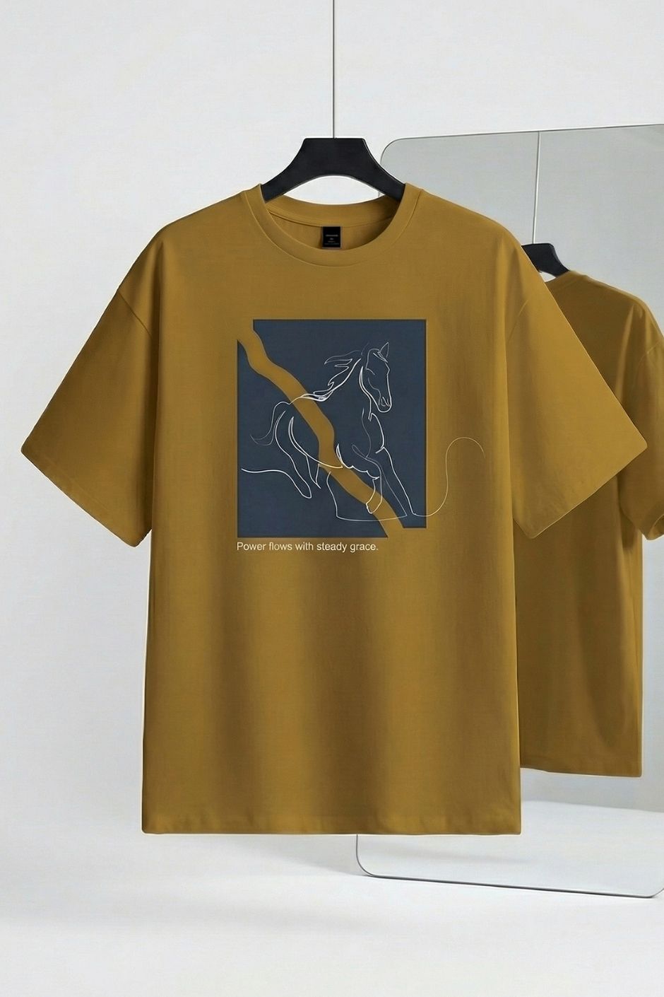 Power Flows Printed Tee | Men’s Regular Fit T-Shirt