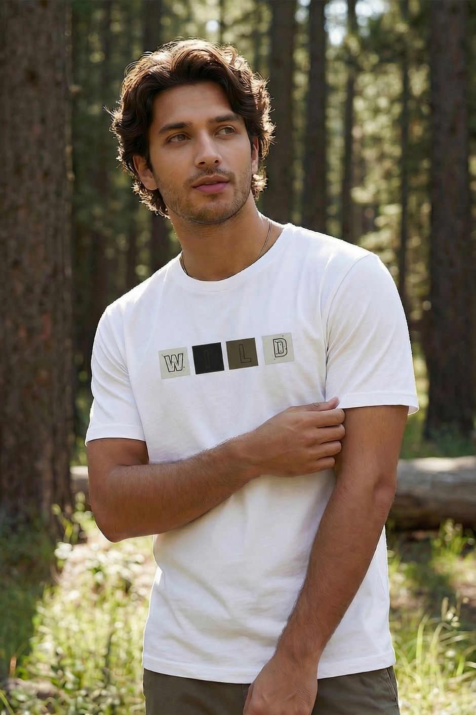 Wild Printed Tee | Men’s Regular Fit T-Shirt