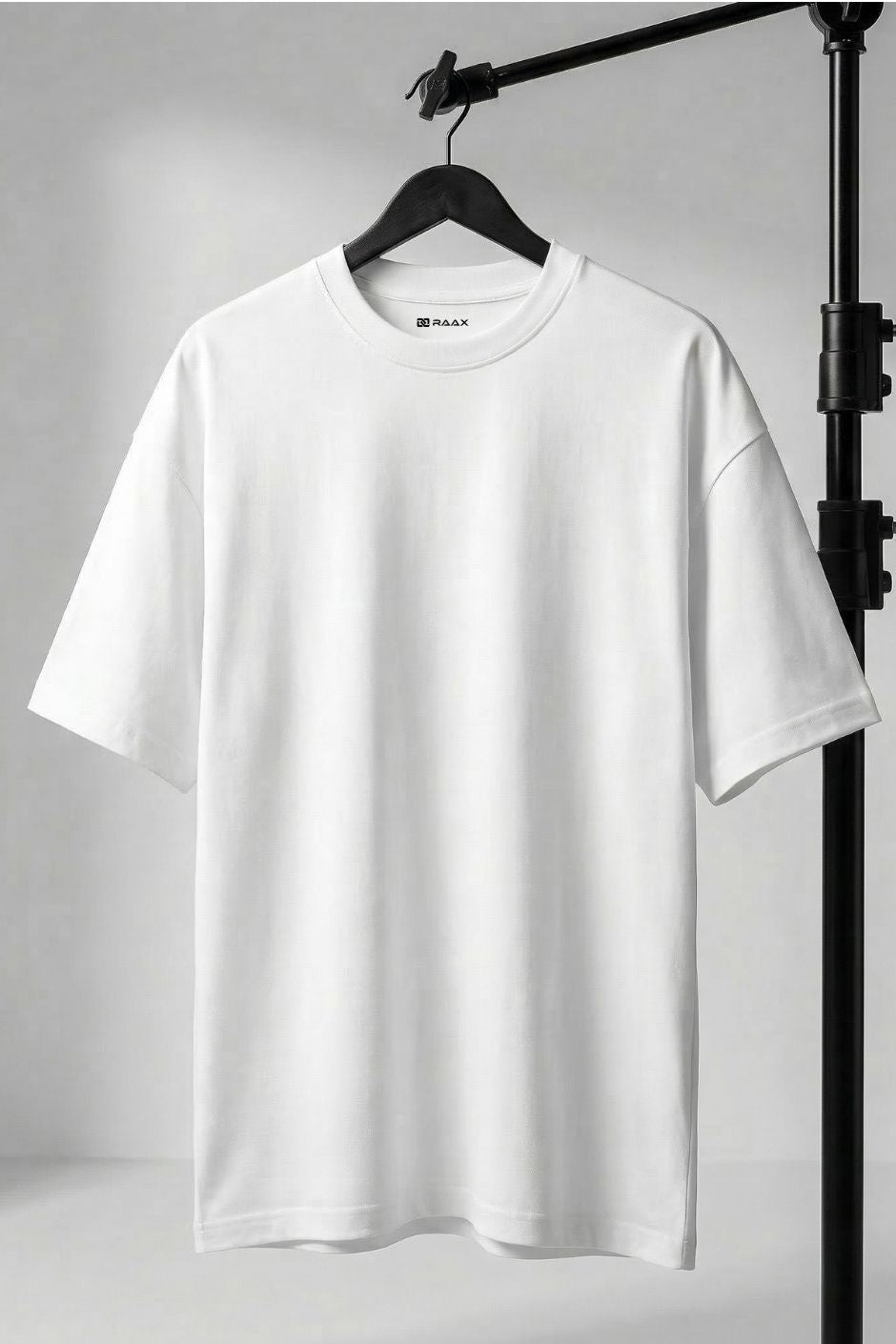 Men’s Oversize Essential Crew Tee – White