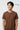 Men’s Regular Essential Crew Tee – Brown