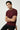 Men’s Regular Essential Crew Tee – Maroon Red