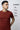Men’s Regular Essential Crew Tee – Rust