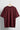 Women’s Oversize Essential Crew Tee – Maroon Red