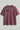 Plum t-shirt with 'MUSE' text on a light gray background