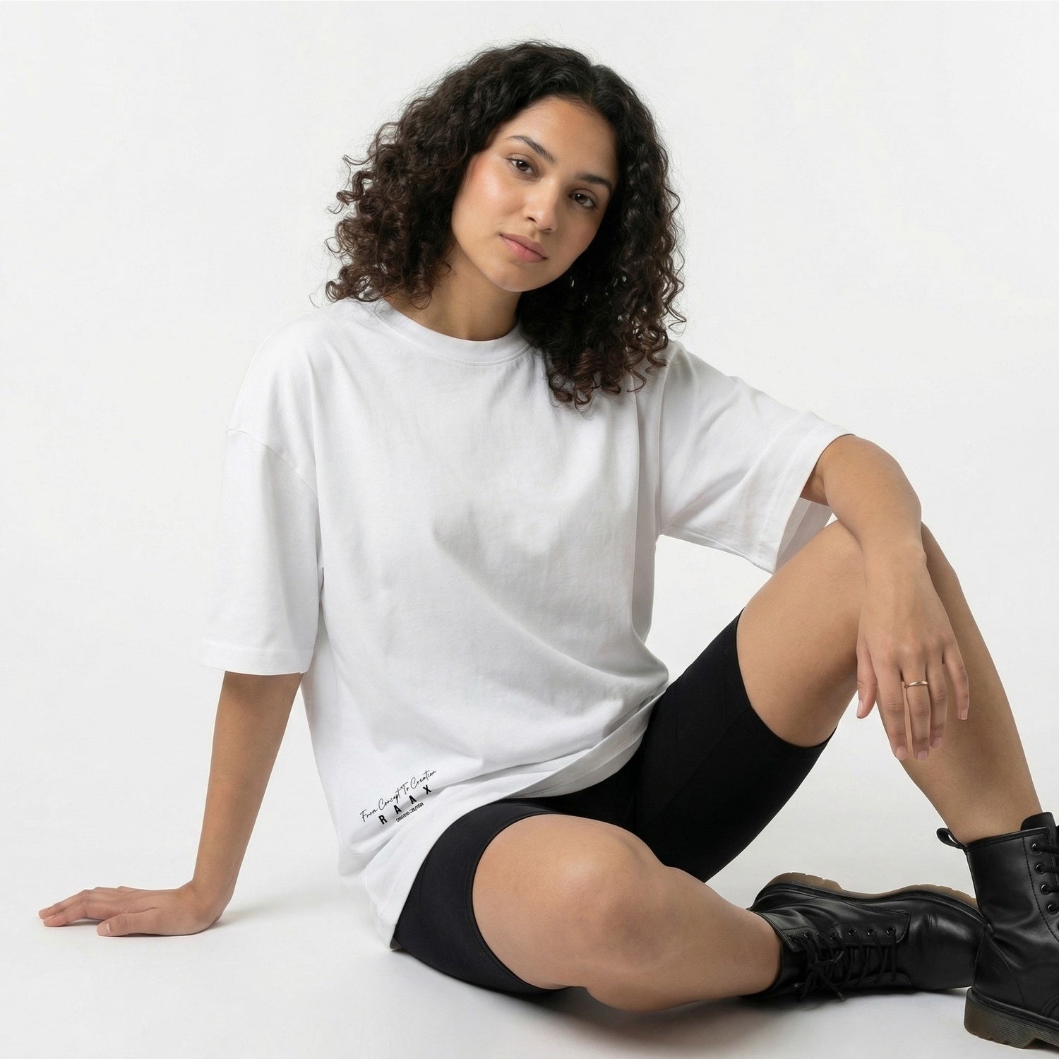 RAAX Creative Studio Printed Tee | Women’s Oversize T-Shirt